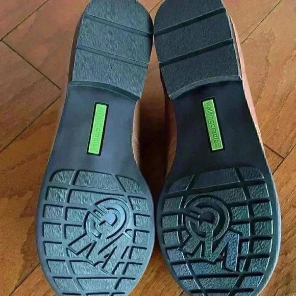 WALKING CRADLES WC LAYTON WOMEN SLIP-ON SHOES IN LUGGAGE NAPPA LEATHER SAVE $50 - Picture 9 of 11